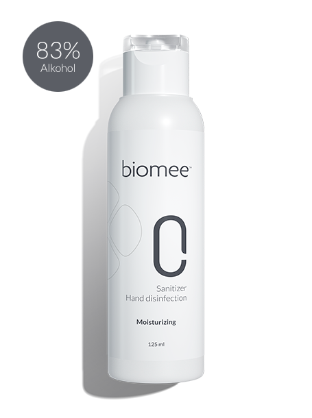 biomee™ Sanitizer 83% alkohol | 125 ml